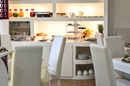 Daily buffet breakfast (EUR 8 per person)