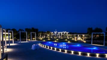 Front of property – evening/night