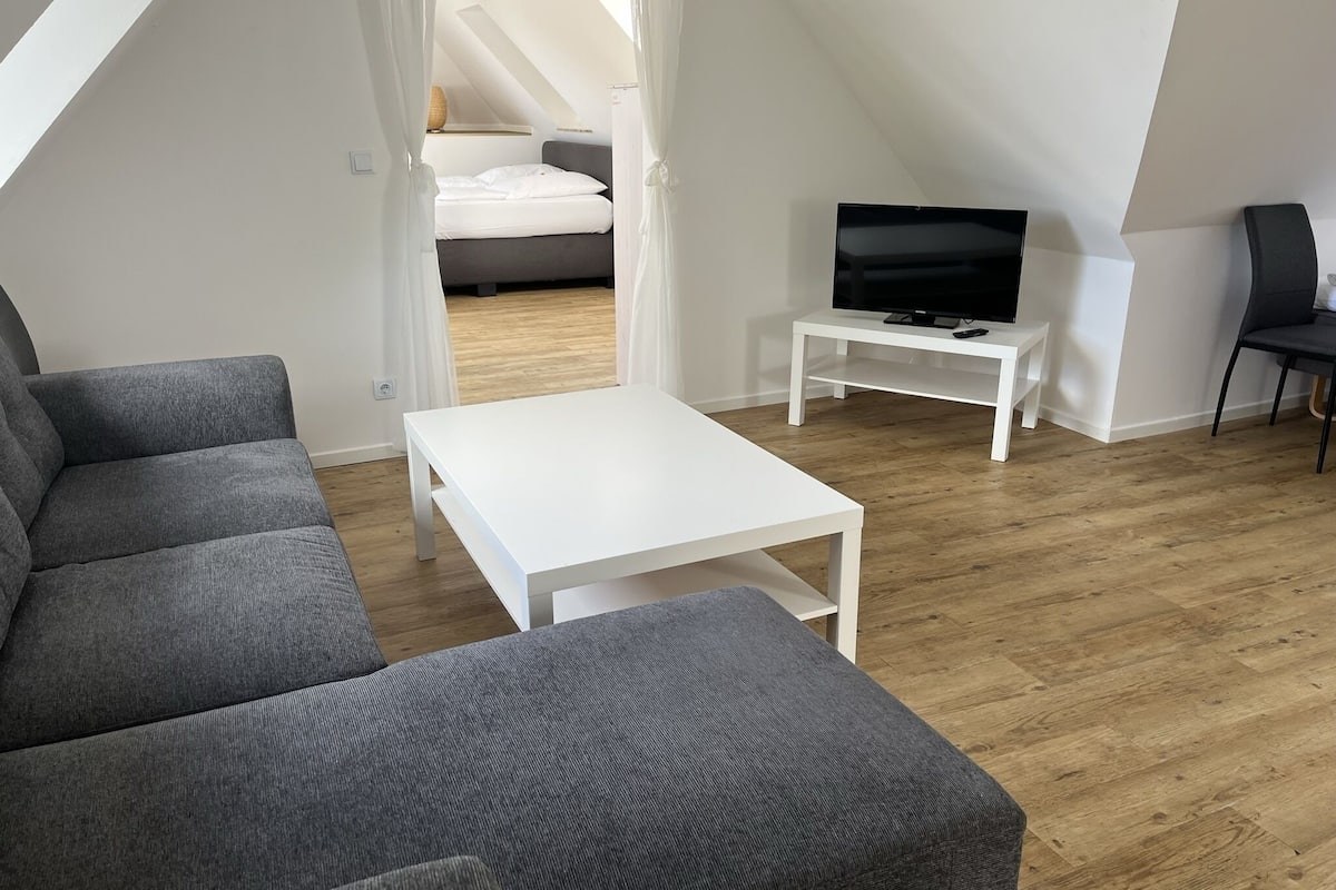 Leilighet – deluxe (Lake View) | Safe på rommet, skrivebord, skrivebord for bærbar PC og barnesenger
