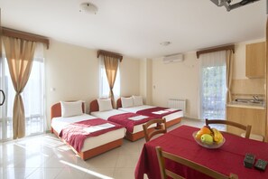 Studio (4) | Strykjärn/strykbräda, gratis wi-fi och sängkläder