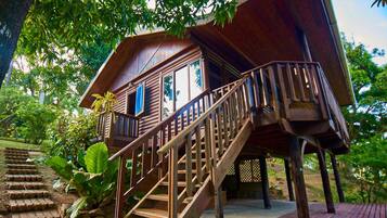 Deluxe-Ferienhaus, 2Â Schlafzimmer, Meerblick | Balkon