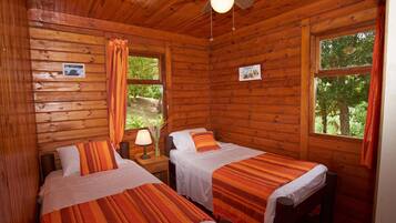 Deluxe Cottage, 2 Bedrooms, Sea View | Individually decorated, individually furnished, bed sheets