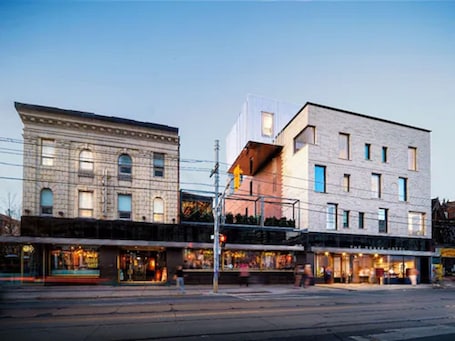 Front of property. The Drake Hotel