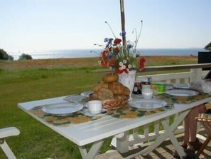 Outdoor dining - 1st row Direct sea view (Sierksdorf)