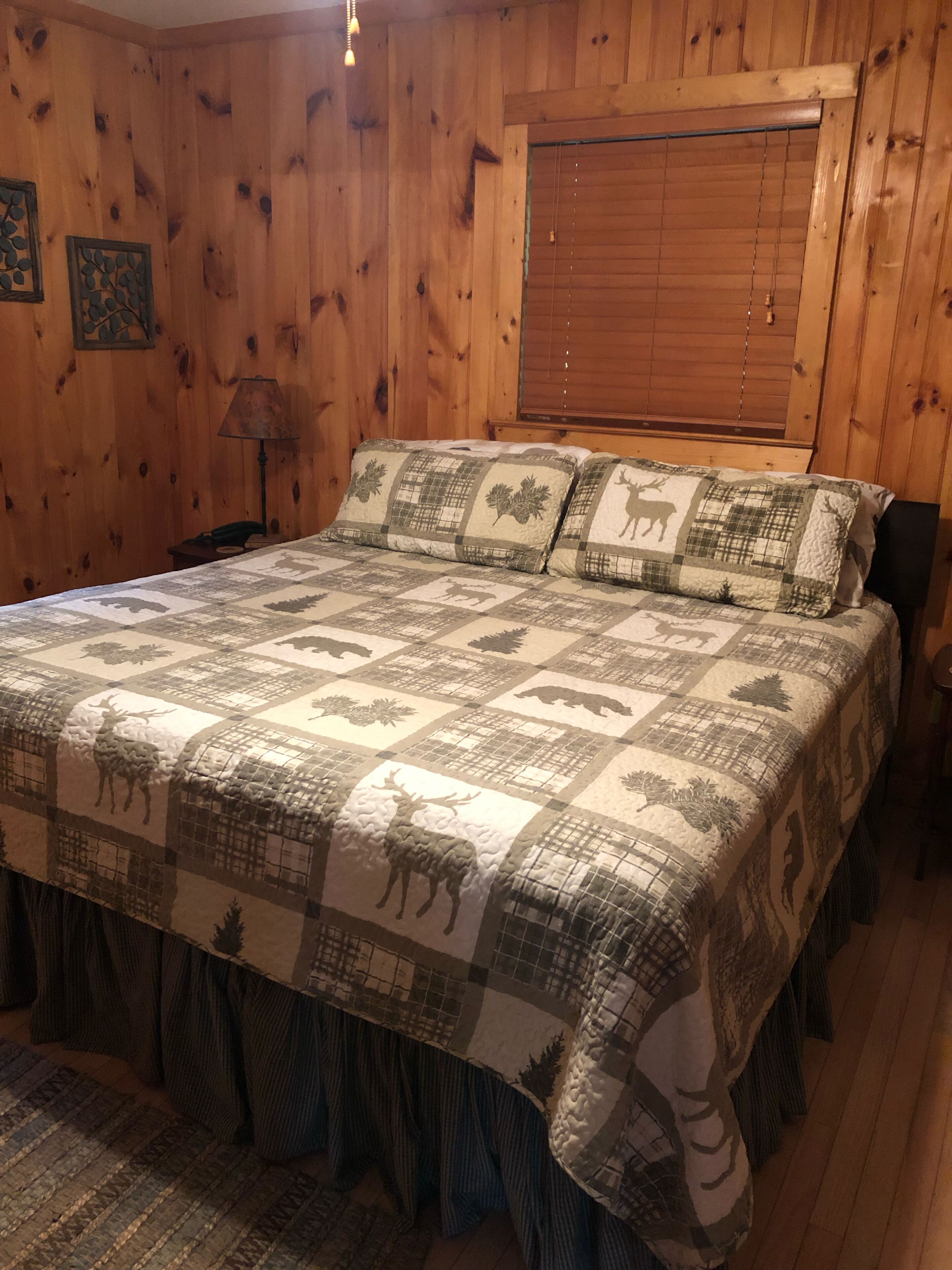 2 makuuhuonetta, silitysrauta/-lauta, ilmainen Wi-Fi, vuodevaatteet