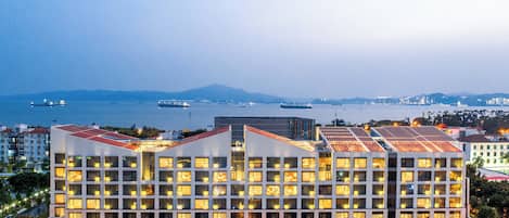 Fachada de la propiedad