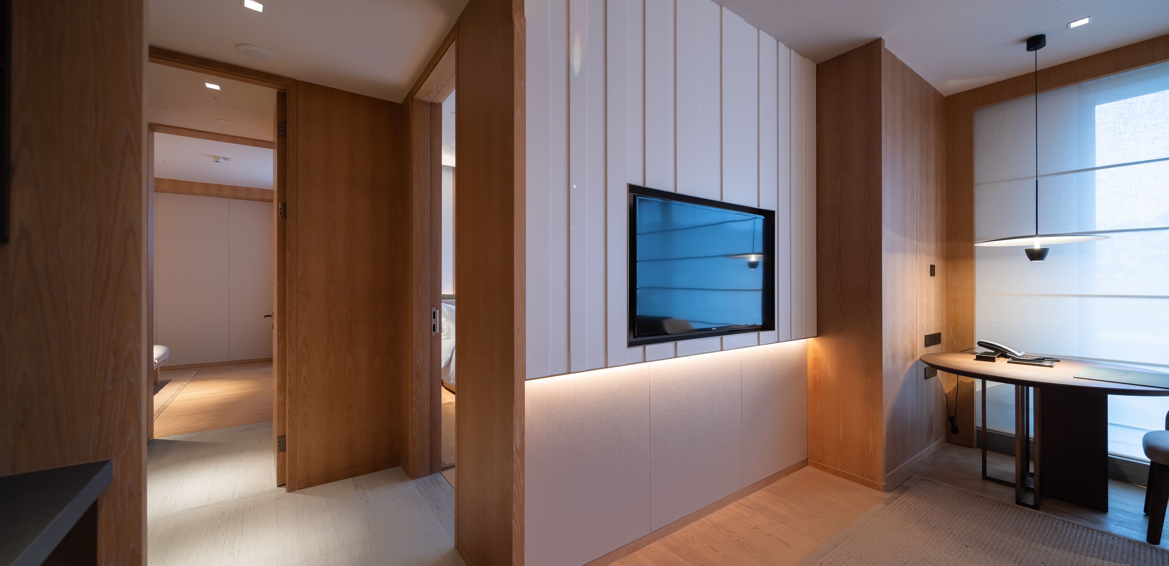 Suite, 2 llits dobles, banyera | Vista des de l'habitació