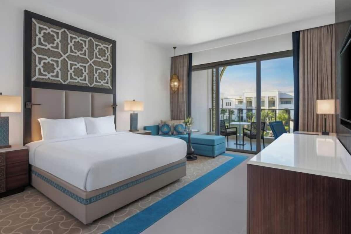 Edredón, camas Select Comfort y minibar