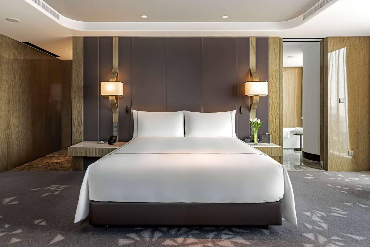 1 Schlafzimmer, Bettwäsche aus ägyptischer Baumwolle