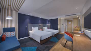 Minibar, in-room safe, desk, blackout drapes
