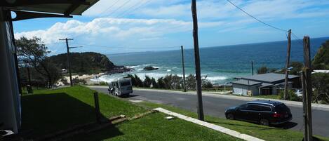 Udsigt fra overnatningsstedet