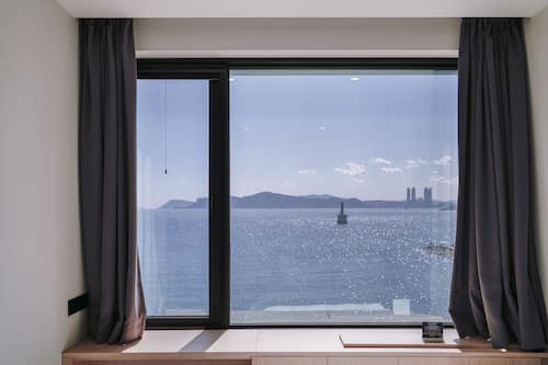 Chambre double (Ocean) | Vue sur la plage ou l’océan
