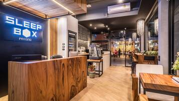 Zona de estar del vestíbulo