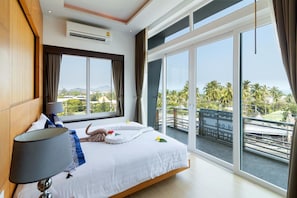 Luxury Pool Villa with Sea View | In-room safe, desk, blackout drapes, iron/ironing board - Surisa Seaview Pool Villas (Koh Samui)