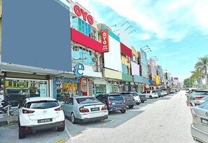 Façade de l’hébergement