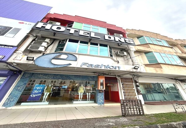 Façade de l’hébergement