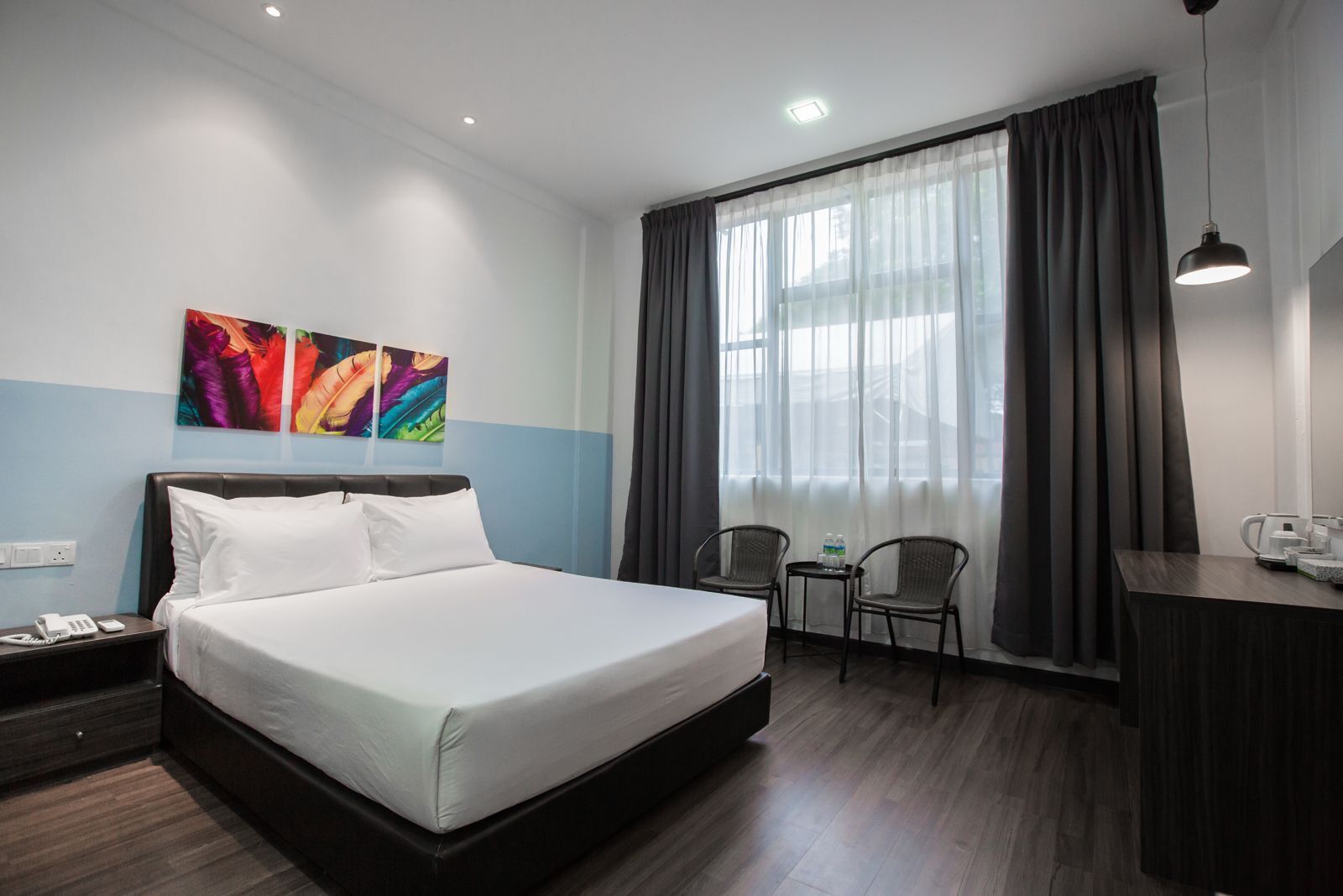 In-room safe, desk, iron/ironing board, rollaway beds