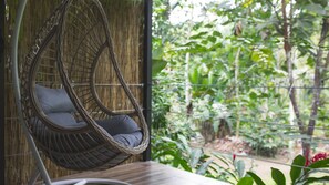 Villa Jade | View from room - Eden Organic Farm & Bungalows (La Fortuna)