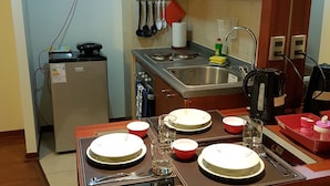 Appartamento Classic, 1 letto matrimoniale con divano letto, fumatori, bagno privato | Cucina privata