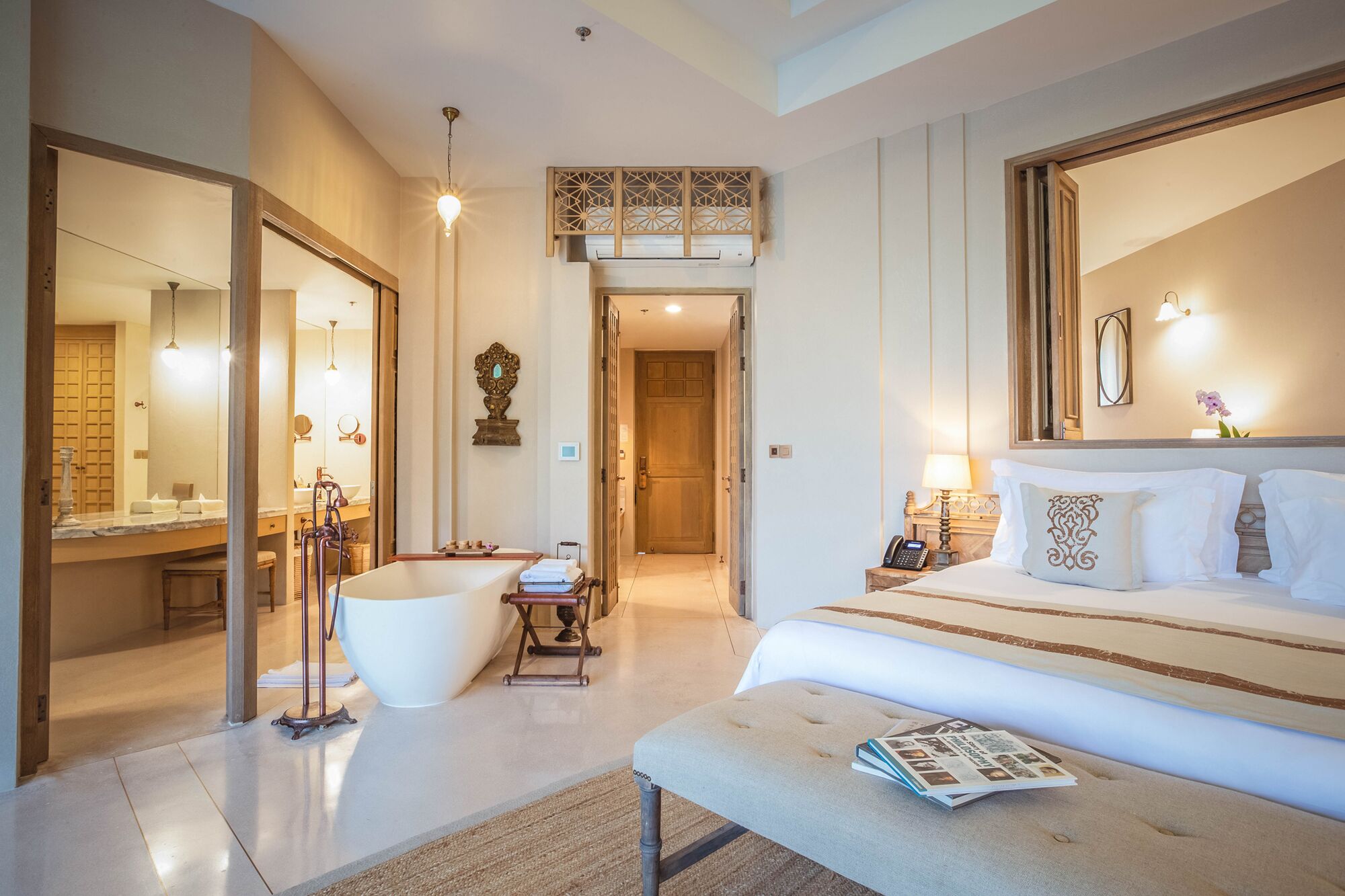 seaside pool paradise suite | 1 bedroom, premium bedding, minibar, in-room safe