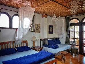Superior Family Room | Free WiFi, bed sheets - Mut Mee Garden Guest House (Nong Khai)
