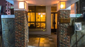 Front of property - evening/night