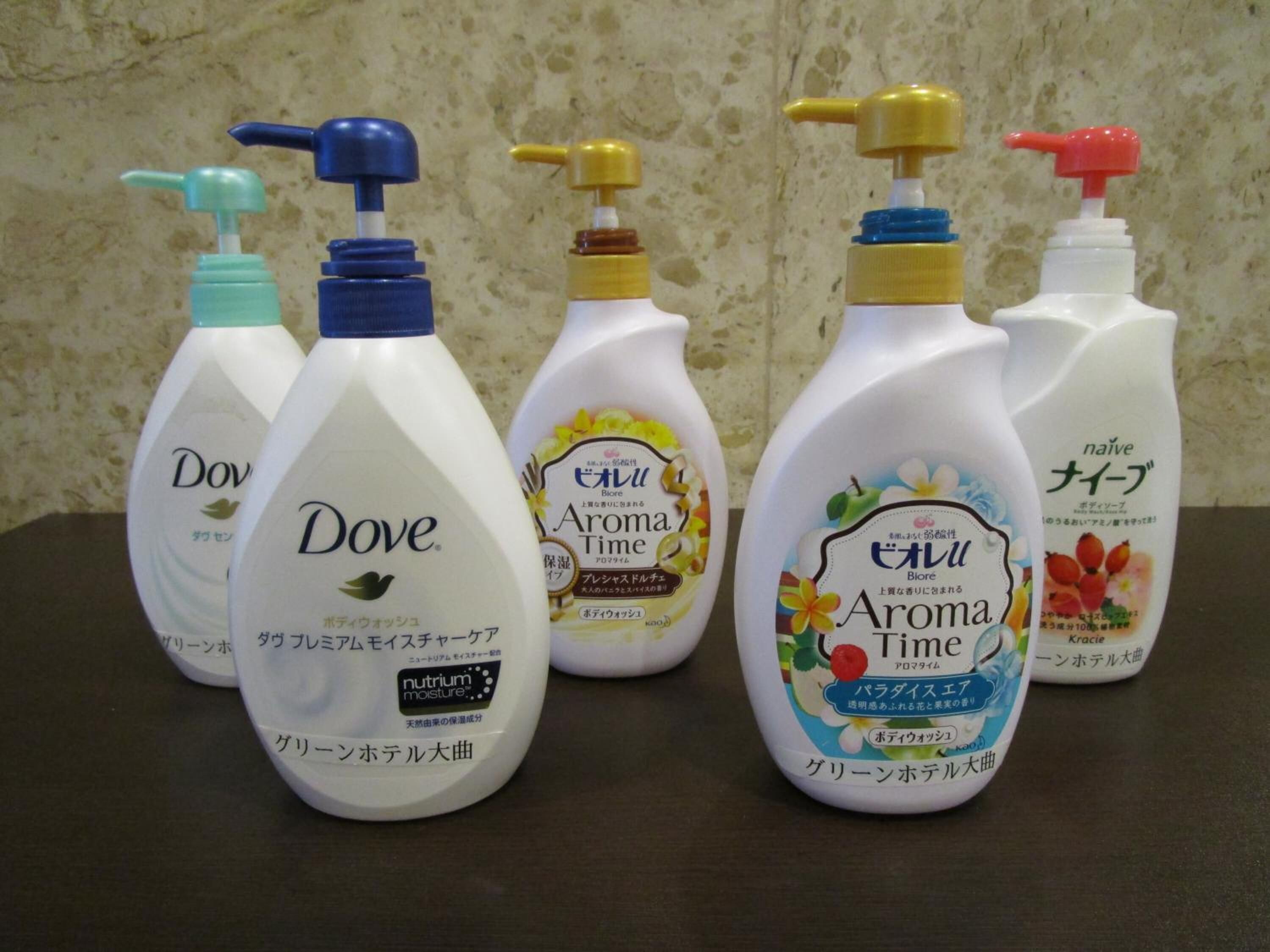 combined shower/bathtub, free toiletries, hair dryer, slippers