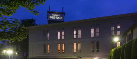 Front of property - evening/night