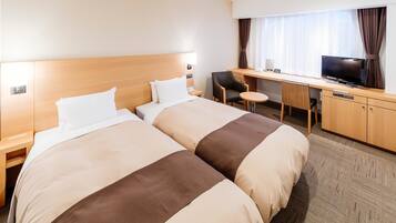 Zweibettzimmer, Raucher (Hollywood) | Schreibtisch, laptopgeeigneter Arbeitsplatz, Verdunkelungsvorhänge