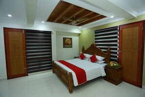 Business Double Room, City View | Premium bedding, individually furnished, desk, laptop workspace - RB Palace (Neyyattinkara)