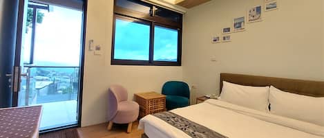 Dobbeltrom – standard (2F) | Lydisolert, wi-fi (inkludert) og sengetøy