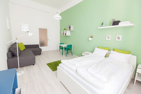 Kaupunkihuoneisto, 3 makuuhuonetta | 3 makuuhuonetta, työpöytä, silitysrauta/-lauta, ilmainen Wi-Fi