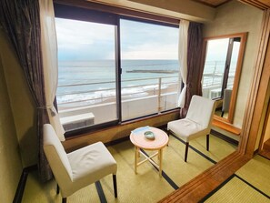 Family Room, Sea View | Beach/ocean view - Hotel Cetus Royal (Higashiizu)