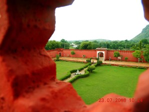 View from property - Maharaja Palace Samode (Chomu)