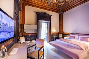 Deluxe Double Room, 1 Bedroom, Non Smoking, Private Bathroom | 1 bedroom, premium bedding, down comforters, pillowtop beds - Palazzo Marletta Luxury House Hotel (Catania)