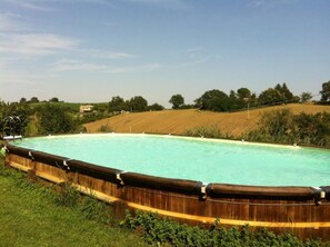Seasonal outdoor pool