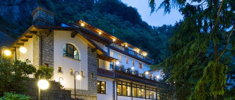 Fassade der Unterkunft