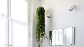 Deluxe-Doppelzimmer | Waschbecken im Bad