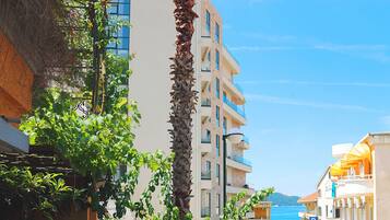 Entrada de la propiedad