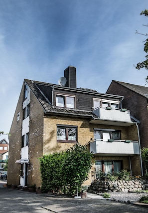 Fassade der Unterkunft