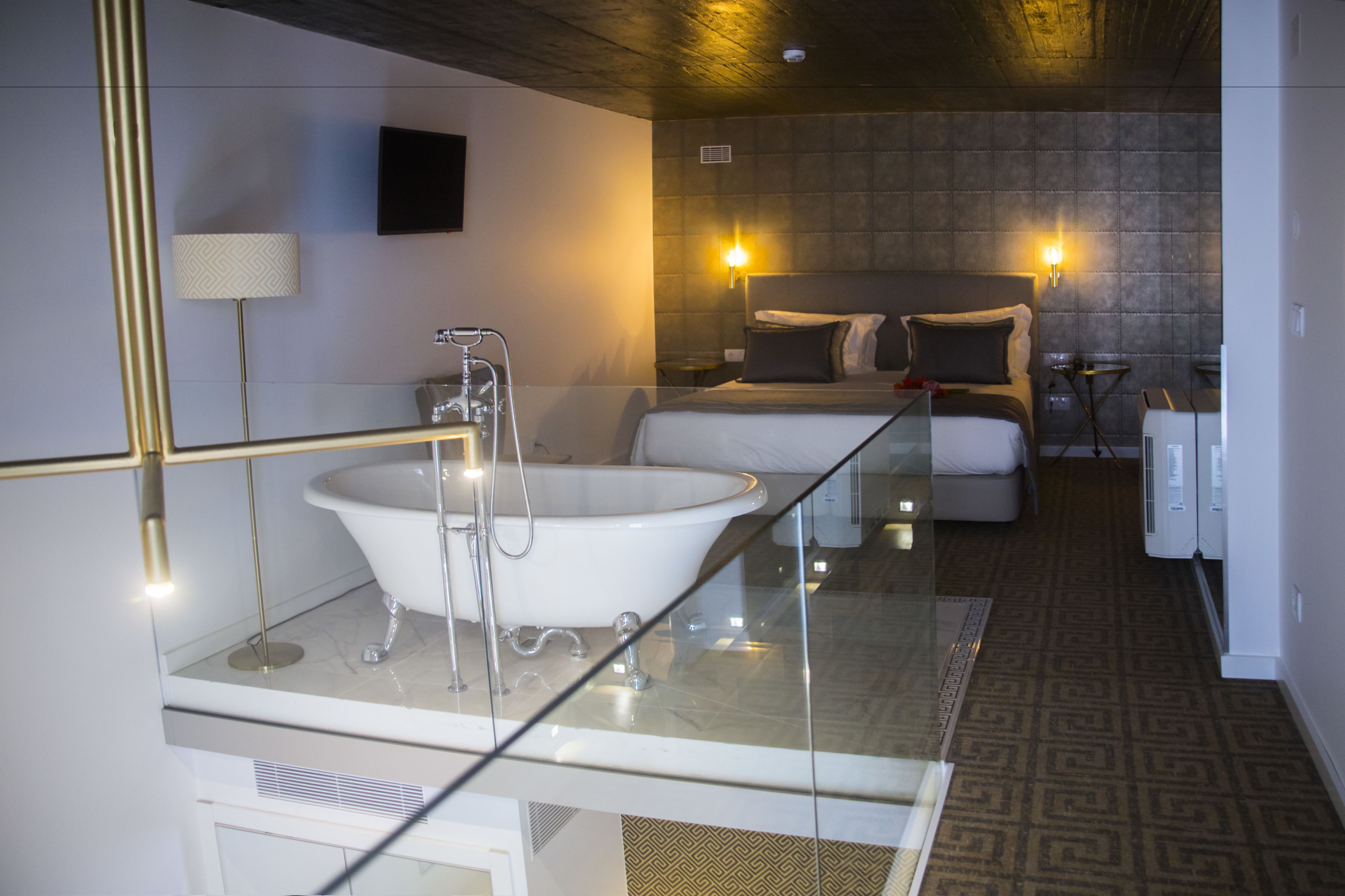 duplex | bathroom | free toiletries, hair dryer, slippers, towels