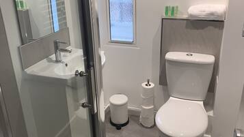 Free toiletries, hair dryer, towels, soap
