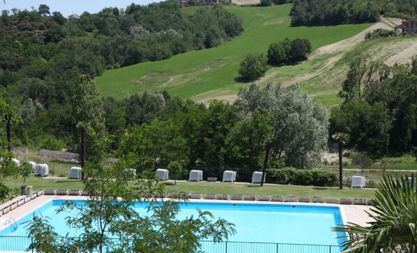 Alberca al aire libre 