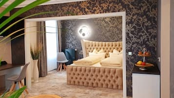 Suite Signature | 1 dormitorio, ropa de cama hipoalergénica, edredones de plumas y minibar