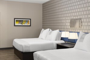 Standard Room, 2 Queen Beds, Non Smoking, Refrigerator & Microwave | Laptop workspace, blackout drapes, iron/ironing board - GLō Best Western Nashville Airport (Nashville)