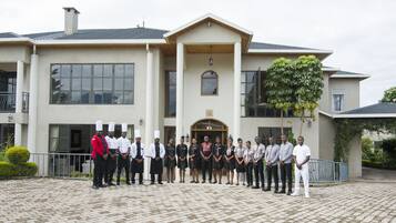 Fachada da propriedade