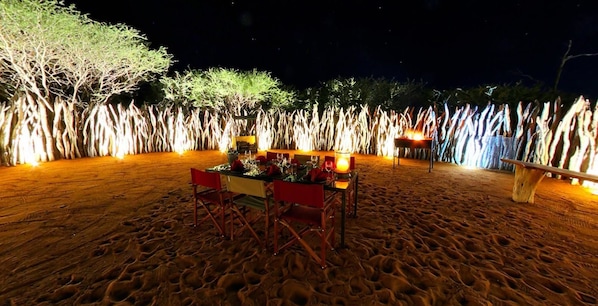 Outdoor dining