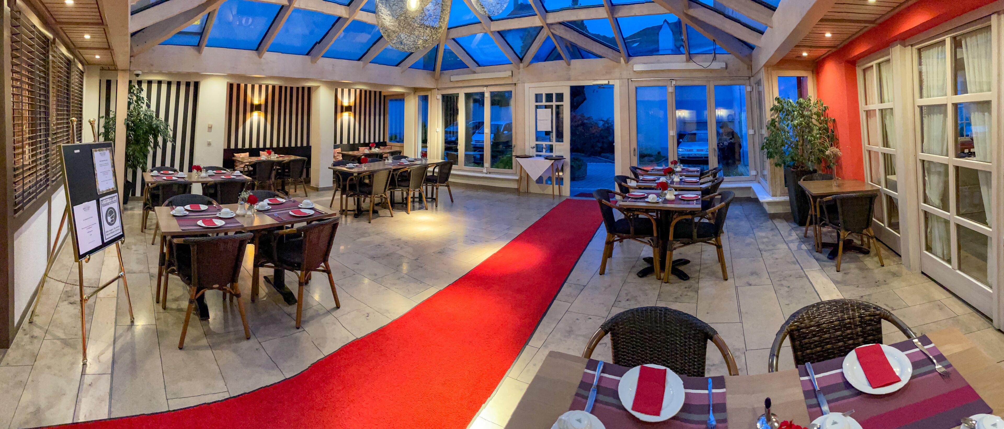 Daily buffet breakfast (EUR 10 per person)