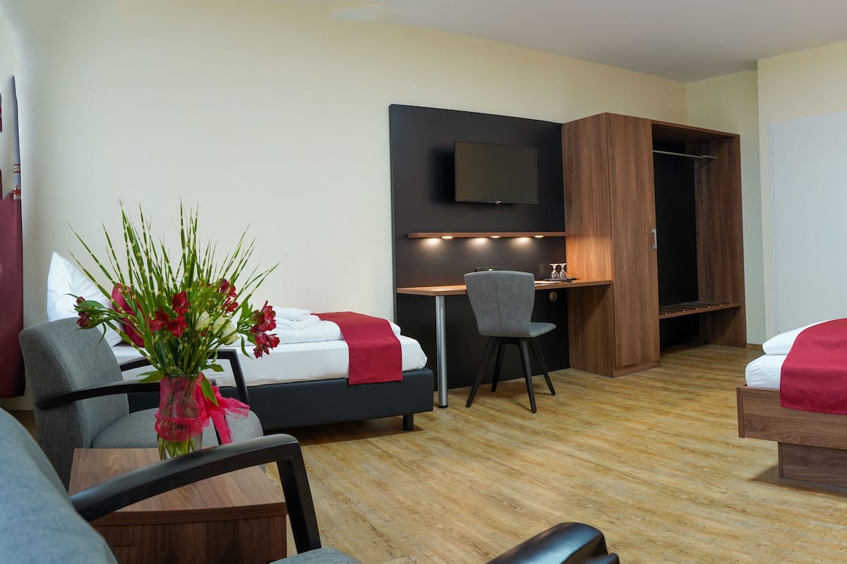 In-room safe, desk, rollaway beds, free WiFi