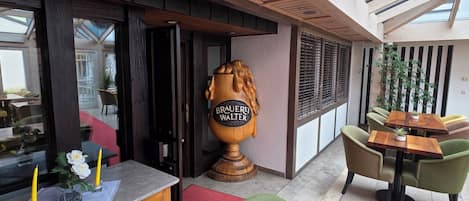 Daily buffet breakfast (EUR 10 per person)